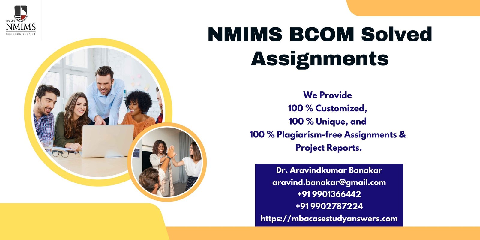 NMIMS BBA - B.Com Data Visualization with Tableau Solved Answer Assignment