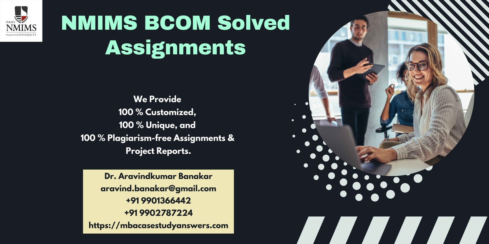 NMIMS BBA - B.Com Financial Institutions & Markets Solved Answer Assignment