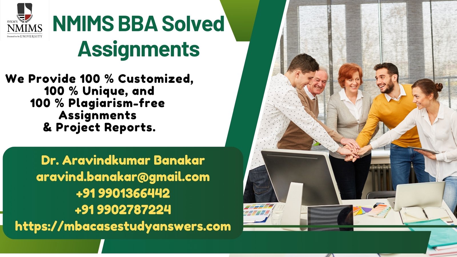 NMIMS BBA - B.Com Financial Management Solved Answer Assignment