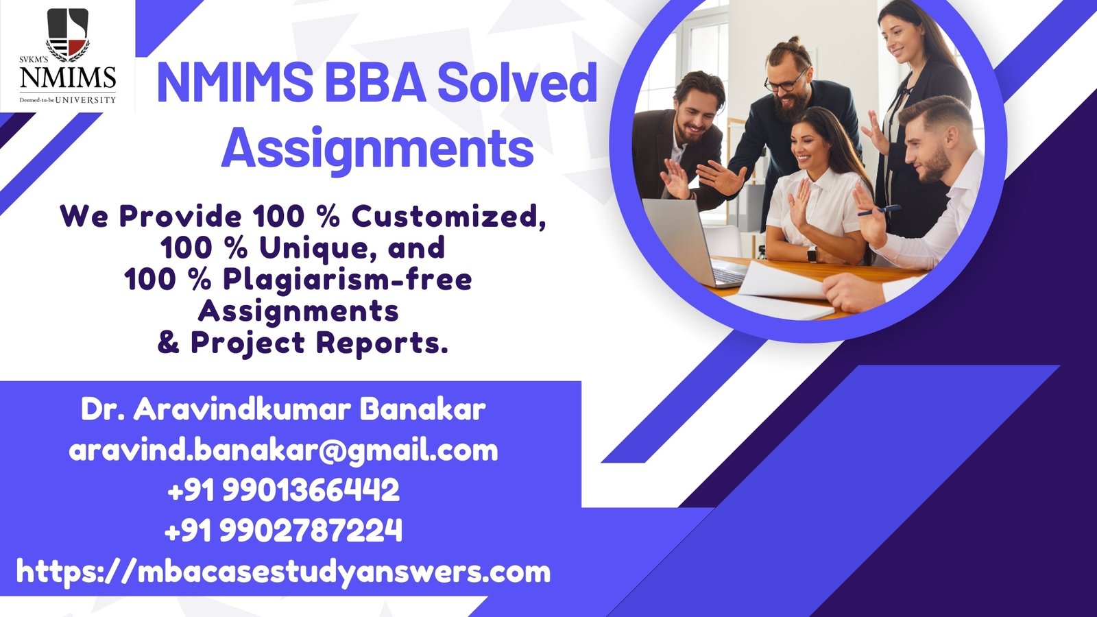 How can I get the NMIMS BBA Research Methodology Solved Assignment