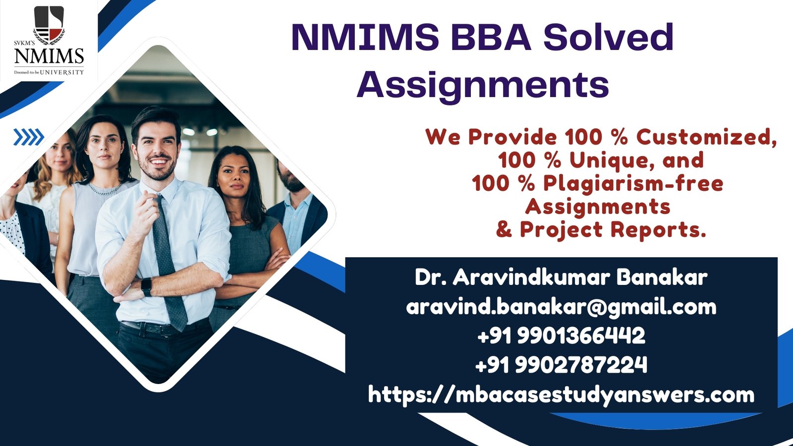 Solved NMIMS BBA Operations Research Assignment