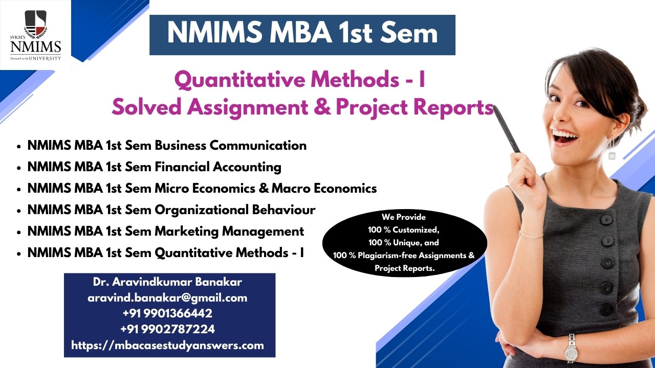 How can I get the NMIMS EMBA Marketing Research Solved Assignment