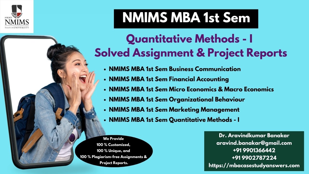 NMIMS EMBA Strategic HRM Gaining a Competitive Advantage Solved Answer Assignment