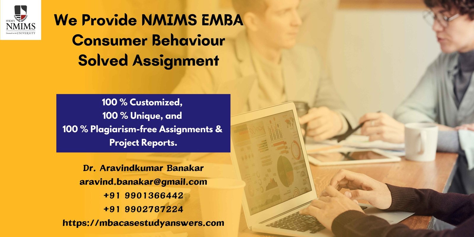 How can I get the NMIMS EMBA Crafting and Providing Marketing Services Solved Assignment