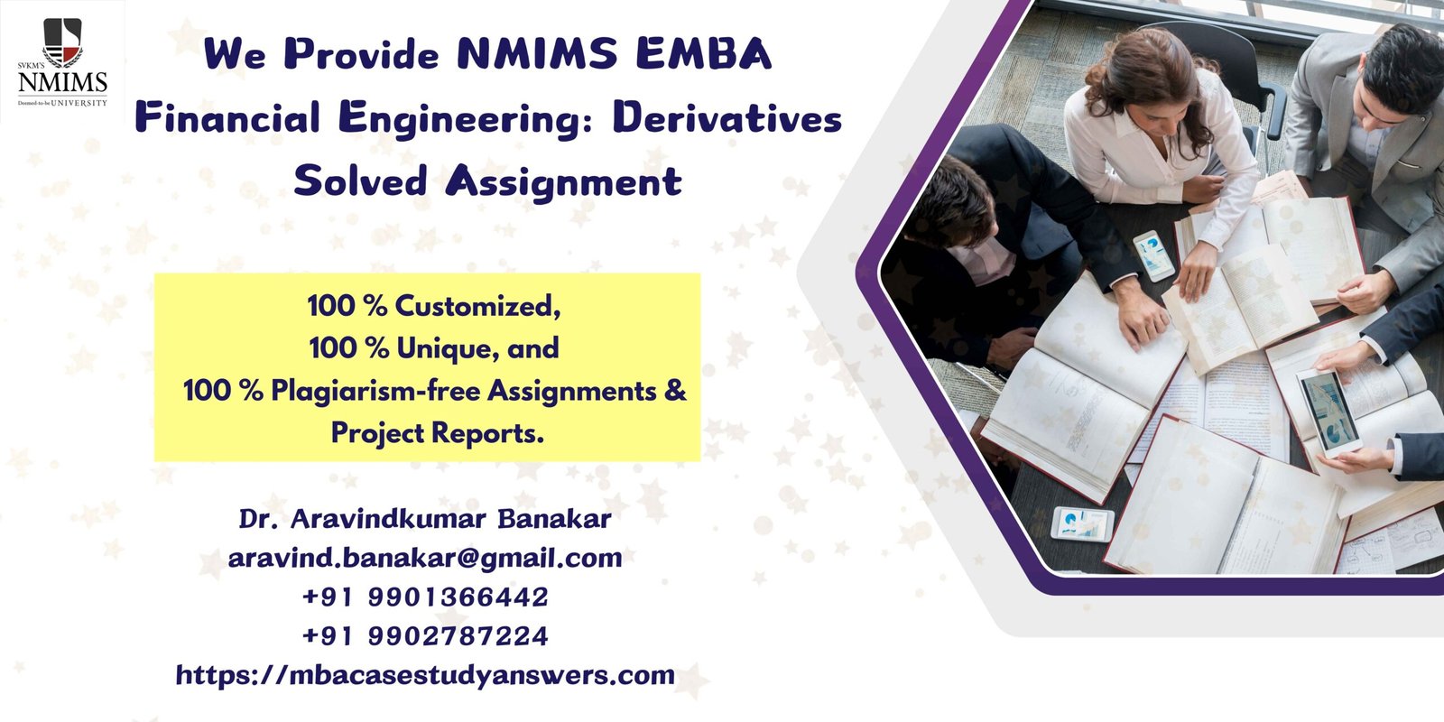 How can I get the NMIMS EMBA Financial Reporting and Analysis Solved Assignment