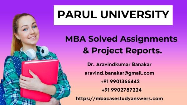 Solved Parul University BBA Modern Office Management Assignment